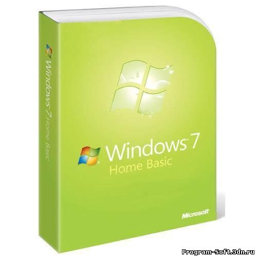 Windows 7 Home Basic OA CIS and GE original disk версия 6.1 (сборка 7600) (RUS)